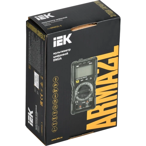 Цифровой мультиметр IEK Arma2l 5 dm2a A2L5-DM11-02 фото 3