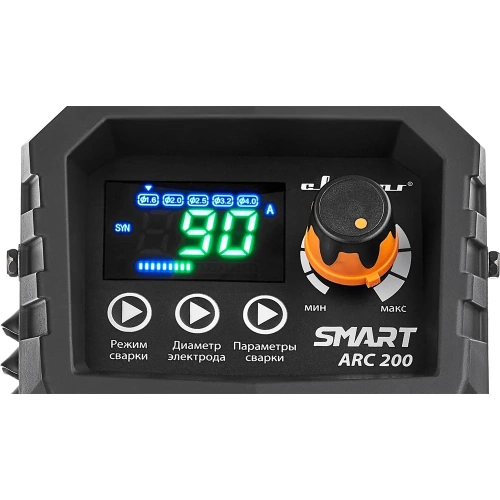 Сварочный инвертор Сварог ARC 200 REAL SMART Z28303 Black маска+краги 97886 фото 6