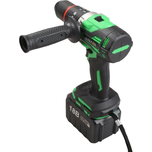 Аккумуляторная ударная дрель-шуруповерт Zitrek Green Impact 18V (18В, Li-ion 2x5.0Ач) 063-4046 фото 11