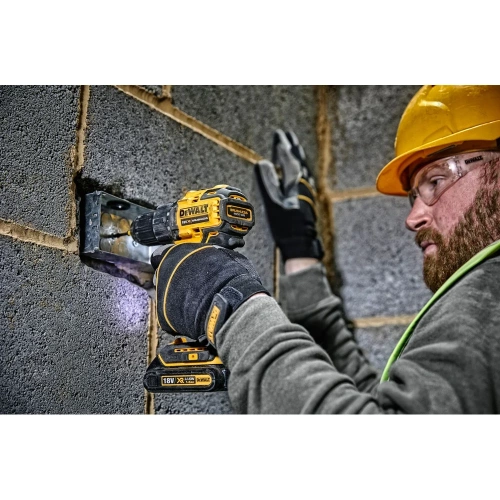 Аккумуляторная дрель-шуруповерт Dewalt DCD708D2T, 18 В, 1650 об/мин, с 2 АКБ 2 Ач и ЗУ, в кейсе TSTAK DCD708D2T-QW фото 6