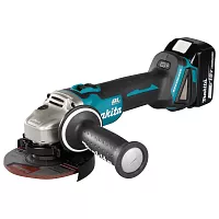 Шлифовальная угловая аккумуляторная машина Makita LXT 18В DGA504RT