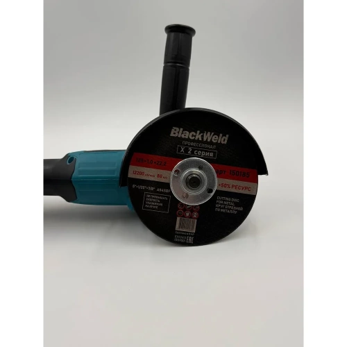 Бесщеточная углошлифовальная машина BlackWeld 125мм DC02 150166 фото 10