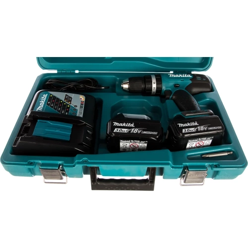 Аккумуляторная дрель Makita DHP453RFE фото 7