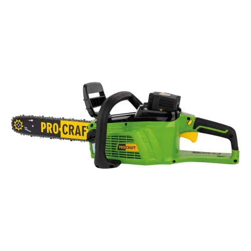 Пила цепная аккумуляторная PROCRAFT 40В 14'' (35 см) (АКБ 4Ач+ЗУ+Шина+Цепь) PKA-40Li фото 5