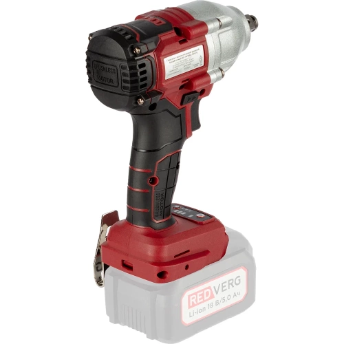 Гайковерт аккумуляторный ударный бесщеточный REDVERG RD-IW18BL-500/U (без акк, без з/у) 6682904 фото 4
