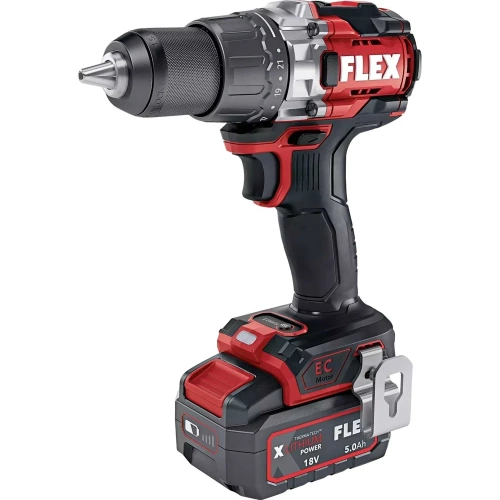 Аккумуляторная двухступенчатая дрель FLEX DD 2G 18.0-EC HD C с тубро режимом 531272 фото 7