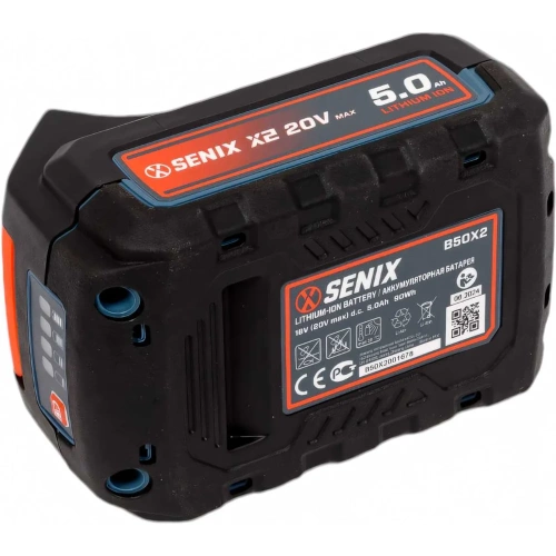 Аккумуляторная батарея SENIX 5Ач, Li-ion B50X2 фото 4
