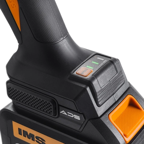 Шлифмашина угловая Runtec аккумуляторная PRO 125 мм, 20В, 2х6Ач, 1600Вт RT-AG1600 фото 5
