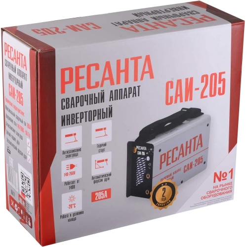 Сварочный инверторный аппарат Ресанта САИ205 65/77 фото 11