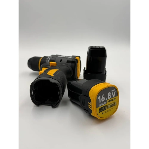 Дрель-шуруповерт аккумуляторная BlackWeld 16.8V 2.0Ah 150240 фото 6