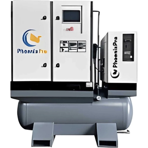 Винтовой компрессор PhoenixPro LP7.5PM-D 8RAT (7,5kw,8bar,VSD ,IP23 Motor, 4in1, 250L ресивер, 3 фильтра) 77645