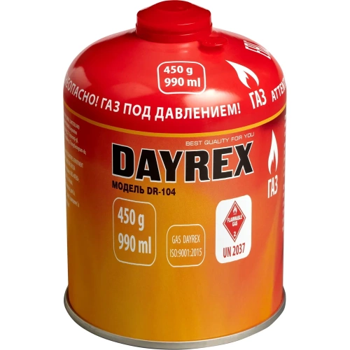 Газовый баллон DAYREX 104 450 г 629936 фото 7