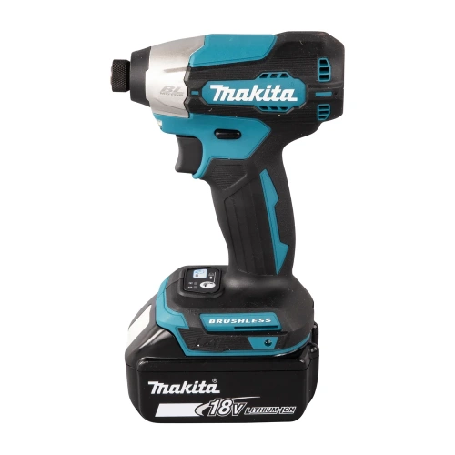Аккумуляторный ударный шуруповерт Makita 18В, BL, XPT, Li-ion, 140 Нм, 2 скорости DTD157RTJ фото 3