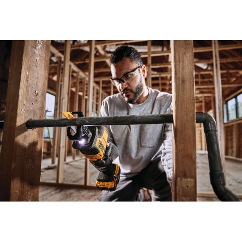 Аккумуляторная сабельная пила Dewalt DCS369NT, 18 В, 2800 ход/мин, 16 мм, без АКБ и ЗУ, в кейсе TSTAK DCS369NT-XJ фото 8