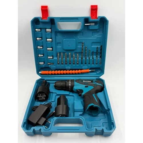 Дрель-шуруповерт аккумуляторная BlackWeld DZ01 12V 1.5Ah 150149 фото 5