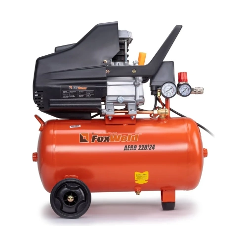 Масляный коаксиальный компрессор FOXWELD AERO 220/24 с комплектом 5940 фото 6
