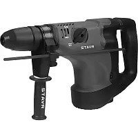 Перфоратор Ставр SDS-MAX, 40мм, вертик, 1200Вт, Stavr SBH 1200-40, 2 реж,AVS, индик, 10Дж,235-500об/мин с рег-ой, 1350-2800уд/мин,кабель 5м (набор осн,кейс) 9030300324