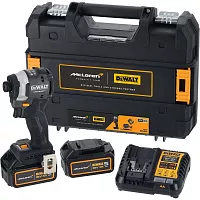 Шуруповерт Dewalt McLaren Limited Edition DCF85MP2T, 18 В, 205 Нм, 3800 уд/мин, с 2 АКБ 5 Ач и ЗУ, в кейсе TSTAK DCF85MP2T-QW