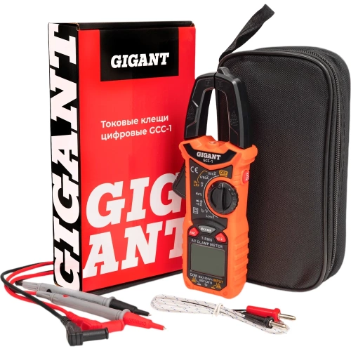 Токовые цифровые клещи Gigant GCC-1 фото 7
