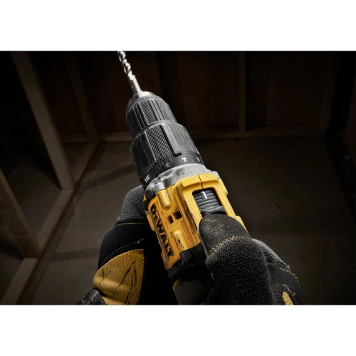 Аккумуляторная ударная дрель-шуруповерт Dewalt DCD100YNT, 18 В, 1650 об/мин, 28050 уд/мин, без АКБ и ЗУ, в кейсе TSTAK DCD100YNT-XJ фото 7