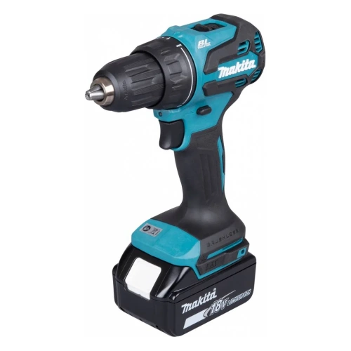 Дрель-шуруповерт аккумуляторная Makita LXT 18В BL XPT 13мм 50/27Нм 1х3,0 Ач АКБ ЗУ Makpac2 DDF490SF1J фото 3