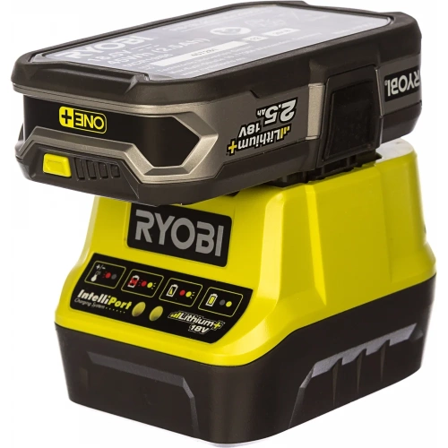 Набор Ryobi ONE+ RC18120-125 5133003359 аккумулятор (18 В; 2.5 А*ч; Li-Ion) и зарядное устройство RC18120 фото 4