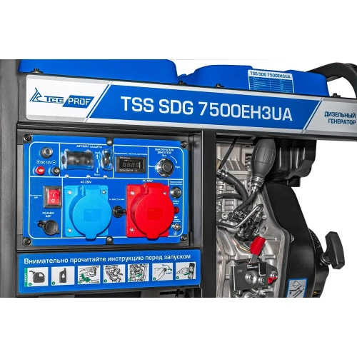 Дизельный генератор ТСС TSS SDG 7500EH3UA 200030 фото 8