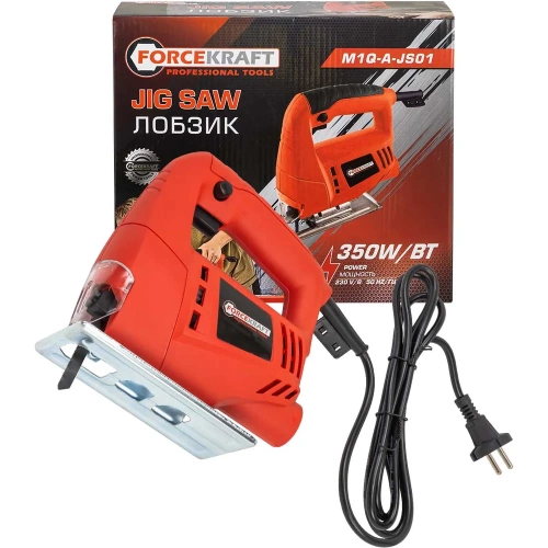 Лобзик электрический Forcekraft 230В, 350Вт, 3000ход/мин, длина хода 18мм FK-M1Q-A-JS01(65250)