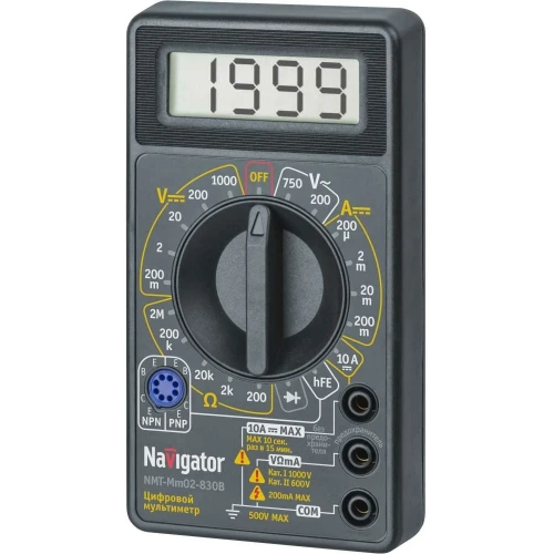Мультиметр Navigator 93 587 nmt-mm02-831 831 93587 фото 4