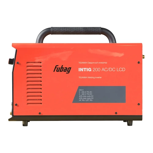 Сварочный инвертор FUBAG INTIG 200 AC/DC Pulse LCD (31592) + Горелка FB TIG 26 5P 4m (38459) 31592.1 фото 3