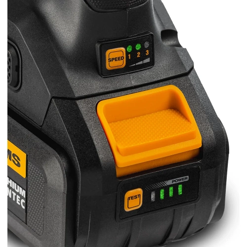Шлифмашина RUNTEC PRO угловая, аккумуляторная, 125мм, 20В, 2*4Ач, 900Вт RT-AG900 фото 8