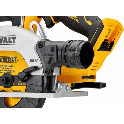 Аккумуляторная дисковая пила Dewalt DCS512P2, 12 В, 140 мм, 3600 об/мин, с 2 АКБ 5 Ач и ЗУ, в кейсе TSTAK DCS512P2-QW фото 7