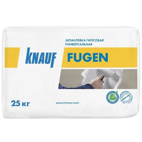 Шпатлевка гипсовая Knauf Фуген серая 25 кг фото 7