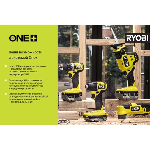 Ударный гайковерт Ryobi ONE+ R18IW3-0 5133002436 фото 7