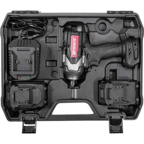 Ударный аккумуляторный бесщеточный гайковерт THORVIK BBIW121080 1/2DR, 21В, 1080 Нм 053653 фото 5