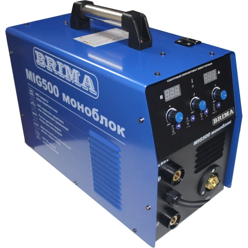 Сварочный полуавтомат инверторный Brima MIG 500 380В моноблок ЦБ-00000042 фото 3