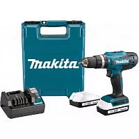 Дрель-шуруповерт ударная аккумуляторная Makita G-серия, 18В, 13мм, 42/24Нм (2x1,5Ач, з/у) HP488D002