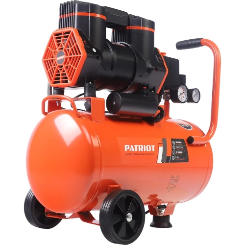 Компрессор поршневой безмасляный Patriot KDS 280 F24 (280 л/мин, 1.45 кВт, 8 бар, 24 л, 2800 об/мин, быстросъем + елочка) 526302424 фото 4