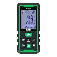 Лазерный дальномер с угломером RGK DL70G с поверкой 755733