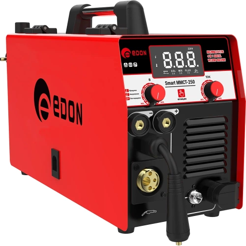 Универсальный сварочный полуавтомат инверторный EDON Smart MMCT-250 28505
