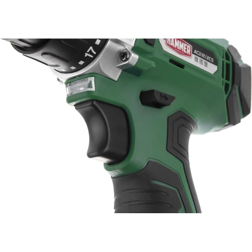 Аккумуляторная дрель-шуруповерт Hammer Flex 12 В, 2x1.5 Ач, Li-ION, 10 мм, 0-350/0-1400 об/мин, 26 Нм, в кейсе ACD12/2CS фото 10