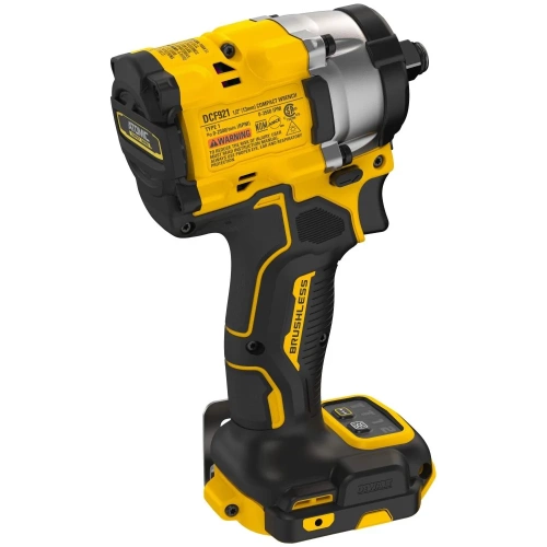 Аккумуляторный гайковерт DEWALT DCF921H2T, 18В, 610Нм, 3550 уд/мин, с 2 АКБ 5 Ач и ЗУ, в кейсе TSTAK DCF921H2T-QW фото 5
