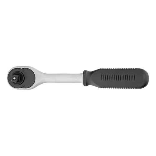 Ключ-трещотка 3/8", 45 зубьев, с быстрым сбросом, CrV, хром Сибртех фото 4