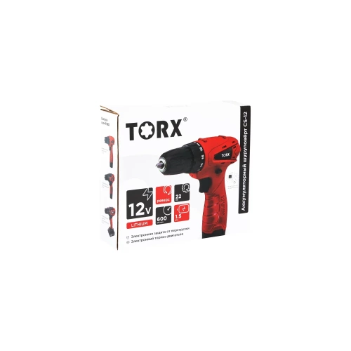 Аккумуляторный шуруповерт TORX CS-12 9310211 фото 7