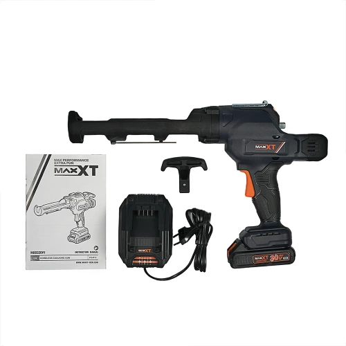Аккумуляторный пистолет для герметика MAXXT, 20V/2.0AH, 0,3 л MDCG20V1 фото 4