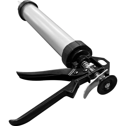 Пистолет для герметика vertextools 600 мм, алюминий 9016 фото 5