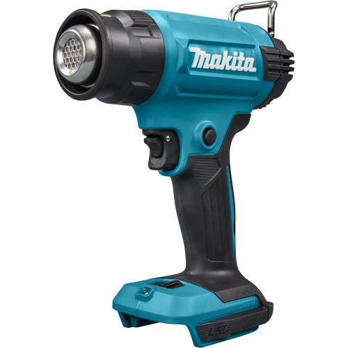 Аккумуляторный тепловой пистолет-фен Makita LXT 18В, 550 град, 2 скорости,6 режимов, кейс MakPac ,насадки 5.0Ач х1,з/у DHG181RT1J фото 4