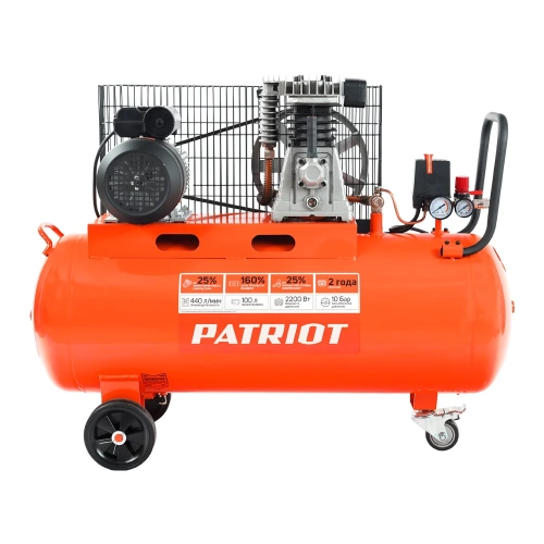Поршневой ременной компрессор PATRIOT PTR 100-440I 525301965 фото 4