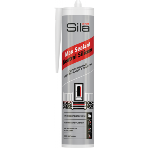 Герметик Sila PRO Max Sealant Aquarium силиконовый для аквариумов 290 мл.