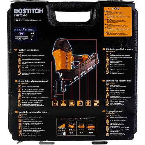 Пневматический инструмент BOSTITCH F33PTSM-E фото 11